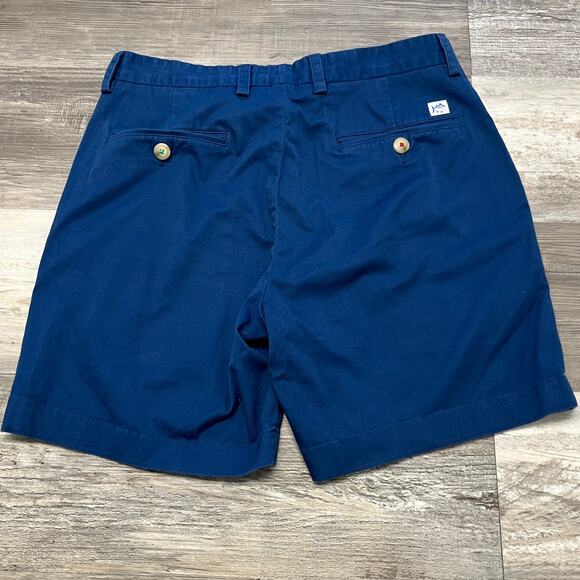 Southern Tide Classic Fit Blue Mens 32 Performance Outdoors Stretch Chino Shorts - Picture 2 of 9